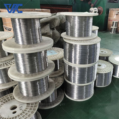 آلیاژ FeCrAl با تیتانیوم 0Cr23Al5Ti سیم دور مقاومت الکتریکی برای عناصر گرمایشی با دمای بالا
