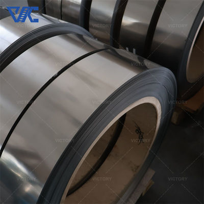 0.05mm 0.10mm Ultra Thin Nichrome 80 Alloy Cr20Ni80 مقاومت در برابر گرما نوار صاف در کویل ها